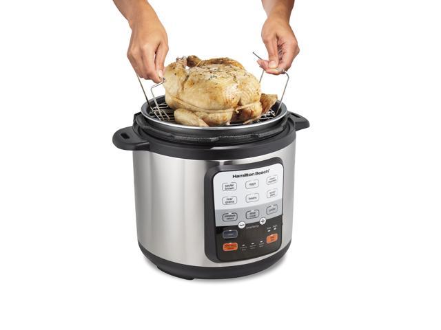 Hamilton Beach 34506 Precision 6 Quart Pressure Cooker pressure cooker, multi  cooker, multi cooker pot, rice cooker 