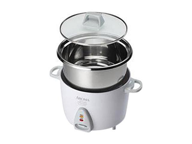 AROMA ARC-757SG White Simply Stainless 14-Cup Rice Cooker - Newegg.com