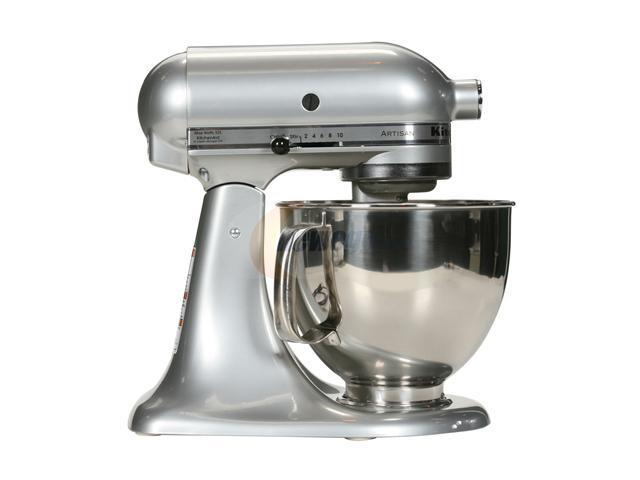 KitchenAid KSM150PSMC Artisan 325-Watt 5-Quart Stand Mixer (Metallic ...