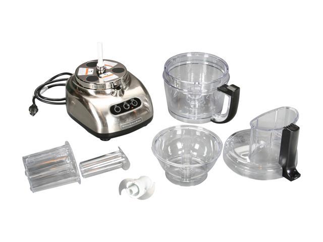 NIB KITCHENAID 12-CUP WIDEMOUTH FOOD PROCESSOR w/ 18 ACCESSORIES~WHITE~SAVE  $130