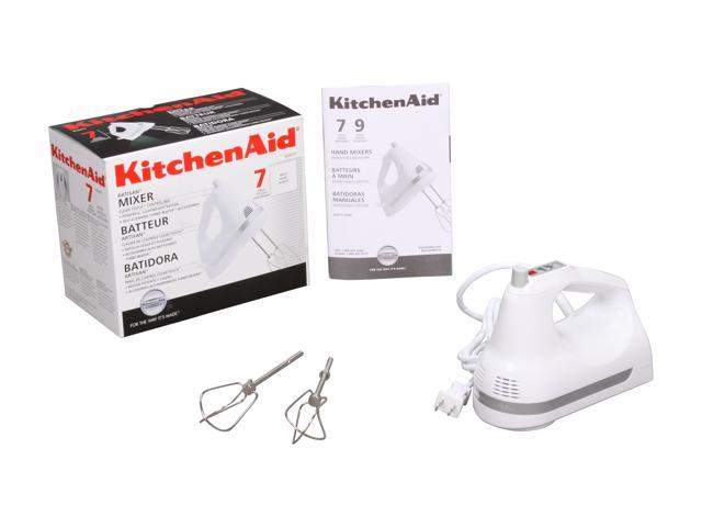 KitchenAid Khm7twh 7 speed Hand Mixer khm7t khm7 white + Dough