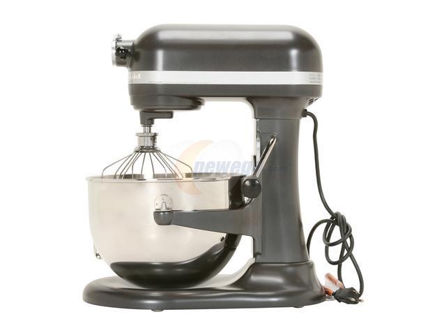  KitchenAid KP26M1XDP Professional 600 Series 6-Quart Stand Mixer,  Dark Pewter (Renewed): Home & Kitchen