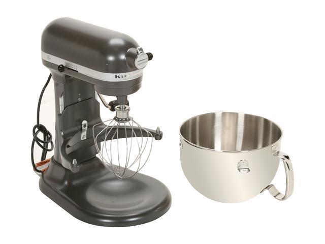  KitchenAid KP26M1XDP Professional 600 Series 6-Quart Stand Mixer,  Dark Pewter (Renewed): Home & Kitchen