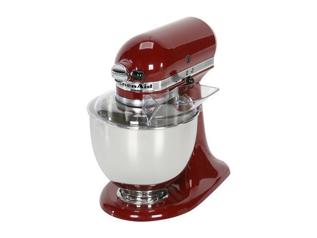 Open KitchenAid Artisan Stand Mixer with Pouring 5 Quarts, Gloss Cinnamon -