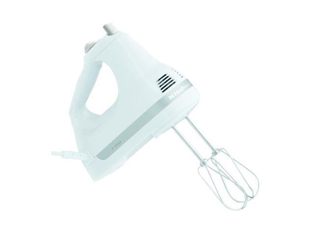 kitchenaid 5 speed hand mixer white