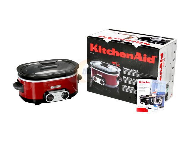 KitchenAid KSC700GC Slow Cooker, 7 Quart, Electronic Temperature