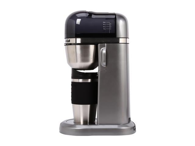 KitchenAid KCM0402CU Contour silver Personal Coffee Maker with ...