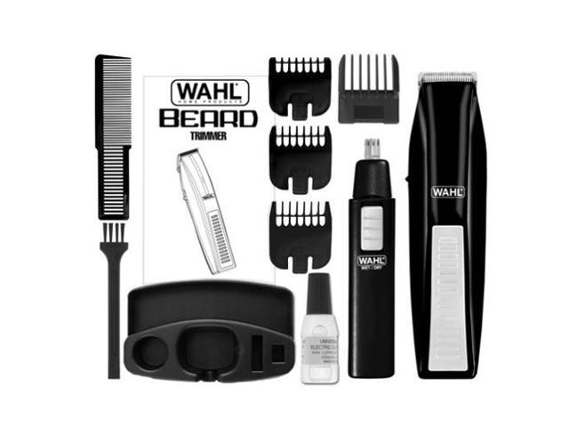 WAHL 5537-1801 Wireless Beard Trimmer with Bonus Ear, Nose & Brow Trimmer