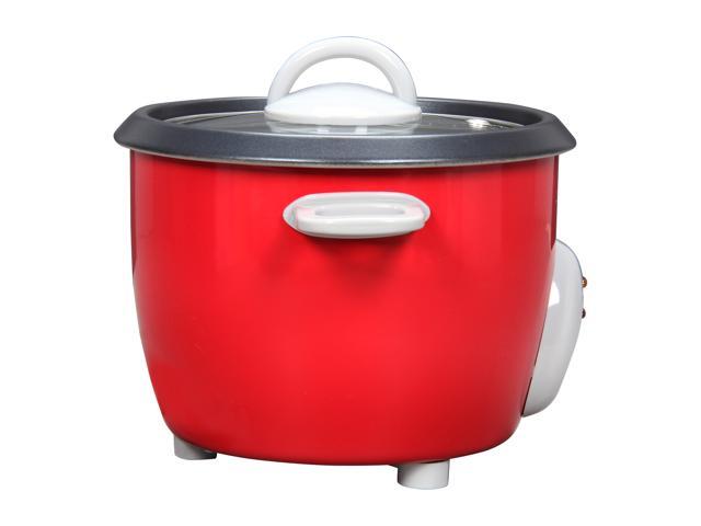 Rival Red 6 Cup Finished Capacity Rice Cooker RC-61