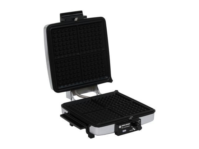 black & decker g48td grill & waffle baker