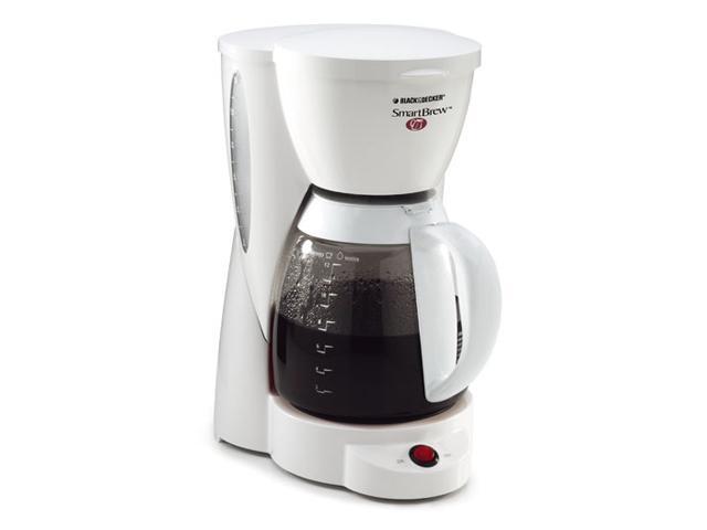 Black & Decker DCM2000 White SmartBrew 12-Cup Coffeemaker