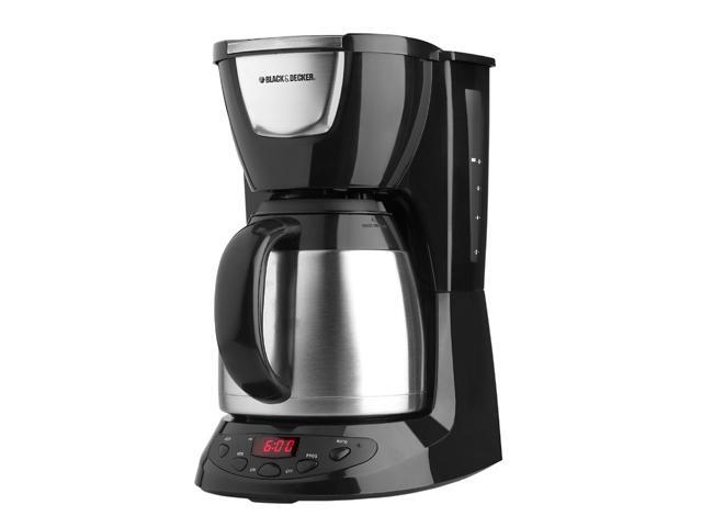 black and decker 4 cup thermal carafe coffee maker