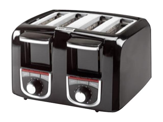 Black & Decker T4569B 4-Slice Toaster - Black