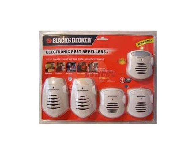 Black Decker Ew406 5p Ultrasonic Pest Repeller White Newegg Com