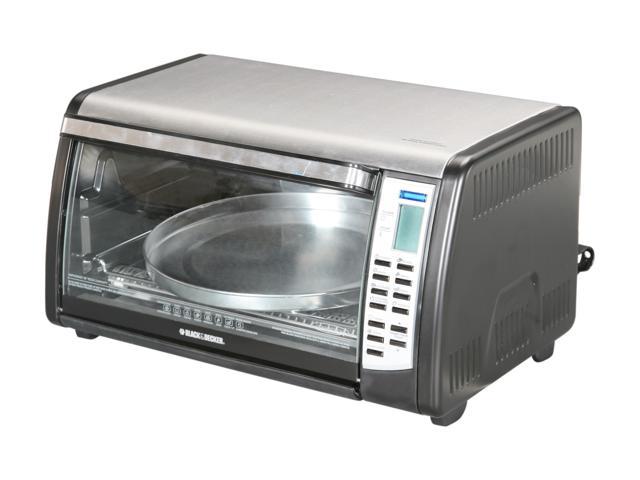 Black & Decker CTO6305 Black Digital Convection Toaster Oven