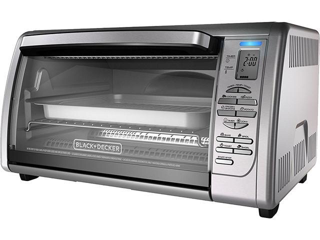 Black Decker Cto6335s Stainless Steel 6 Slice Convection Oven
