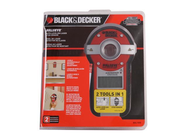 Black & Decker Bullseye Auto-Leveling Laser with Stud Sensor BDL190S