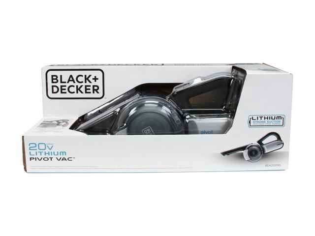Black & Decker 20V Lithium Cordless Pivot Hand Vacuum w/ Charging