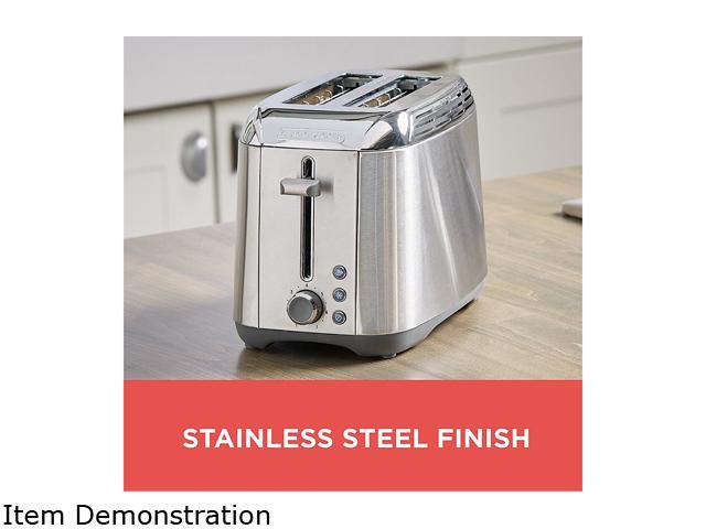 Black & Decker TR3490SKT Stainless Steel 2 Slice Toaster
