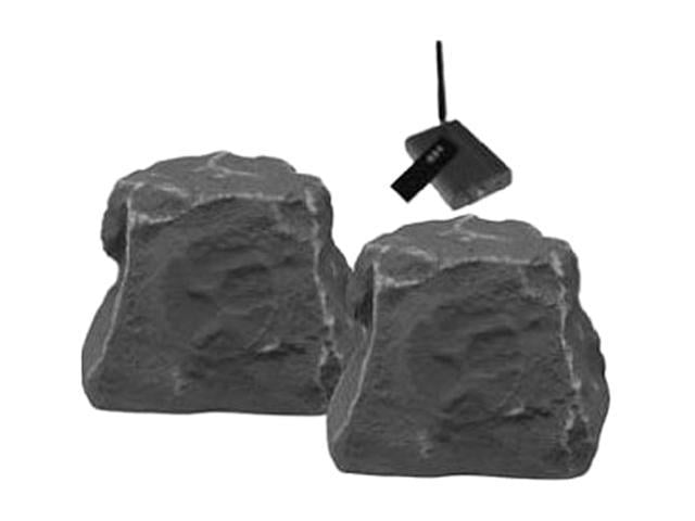 TIC TICWRS010SL Wireless Outdoor Rock Speakers (Slate) Pair - Newegg.com