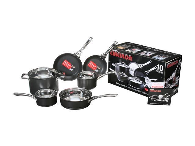 Circulon Infinite Collection 10-Piece Gourmet Cookware Set 