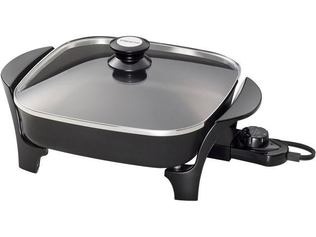 PRESTO 06626 11-inch Electric Skillet with Glass Cover