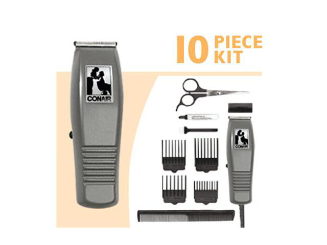 CONAIR HC90GB Simple Cut 10 Piece Basic Haircut Kit - Newegg.com