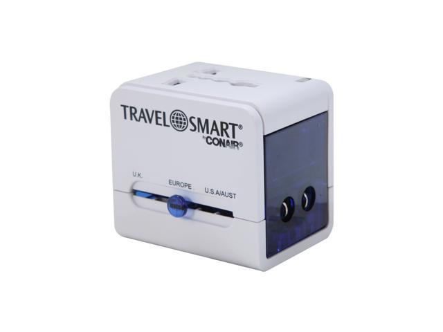 travel smart all in one adapter with usb port