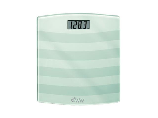 CONAIR WW24W Weight Watchers Digital Painted Glass Scale