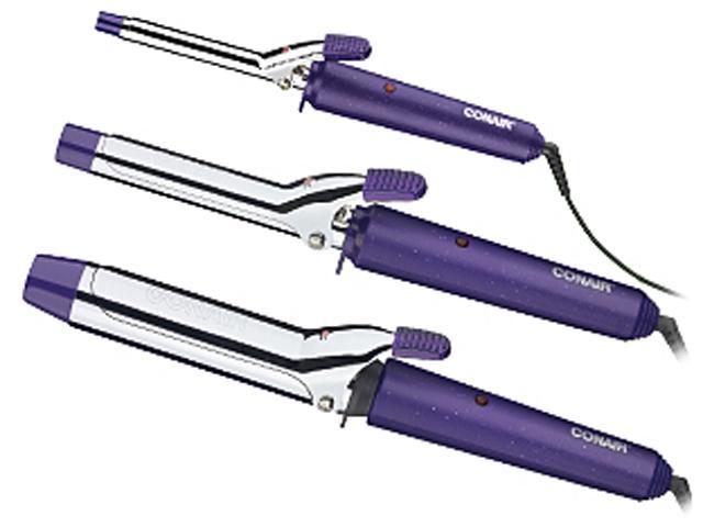 CONAIR Supreme Triple Curling Iron Pack - 1/2 inch, 3/4 inch and 1 inch