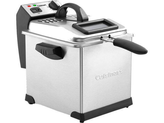 Cuisinart CDF-170 Deep Fryer, 3.4 Quart, Stainless Steel