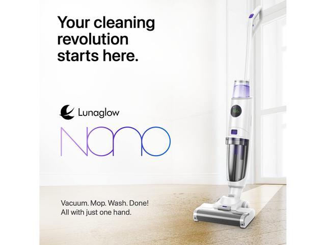 LunaGlow Nano cordless vacuum/mop review - one-pass cleaning - The Gadgeteer