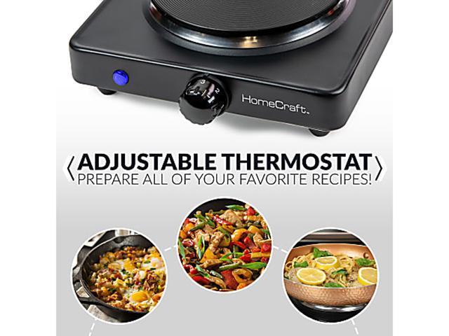 Nostalgia HomeCraft Single Burner Hot Plate HCSB75BK - Newegg.com