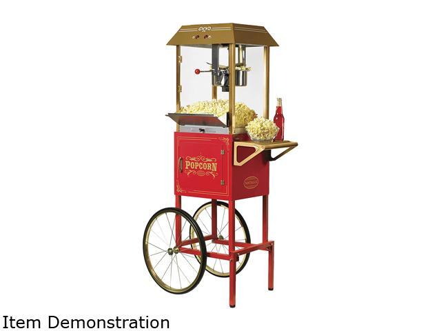 nostalgia popcorn machine with candy dispenser