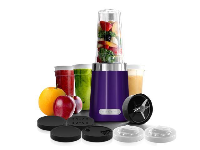 Big Boss 9324 Healthy Boss 15-piece Nutrition Extractor 600 Watt Power  blender juicer - Purple 