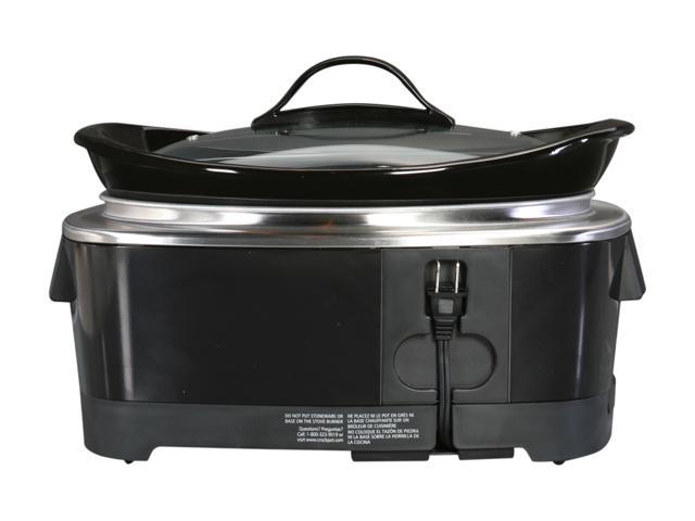 CROCK-POT SCCPQP600-B Black Designer Series Smart-Pot - Newegg.com