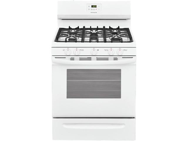 Frigidaire 30 Inch Gas Range FCRG3015AW - Newegg.com