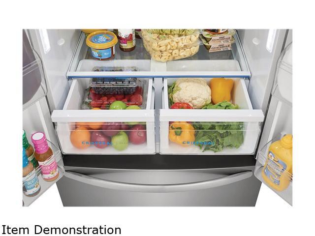 Frigidaire 17.6 Cu. Ft. Counter-Depth French Door Refrigerator ...