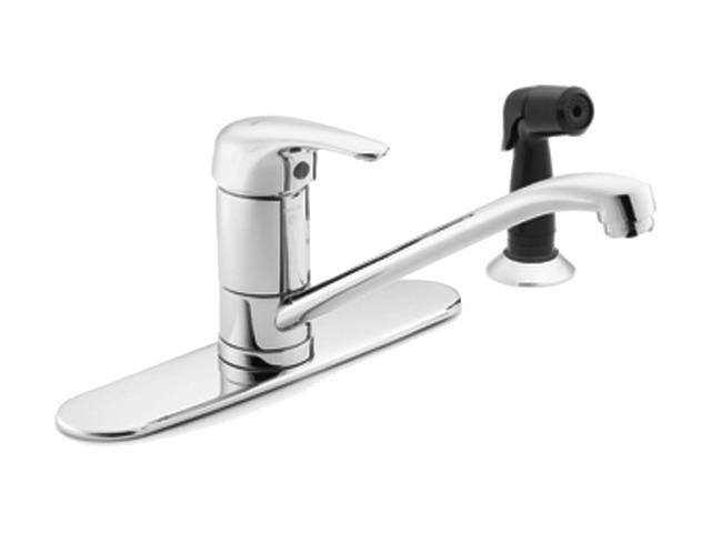 MOEN 8707 One-handle kitchen low arc faucet Chrome