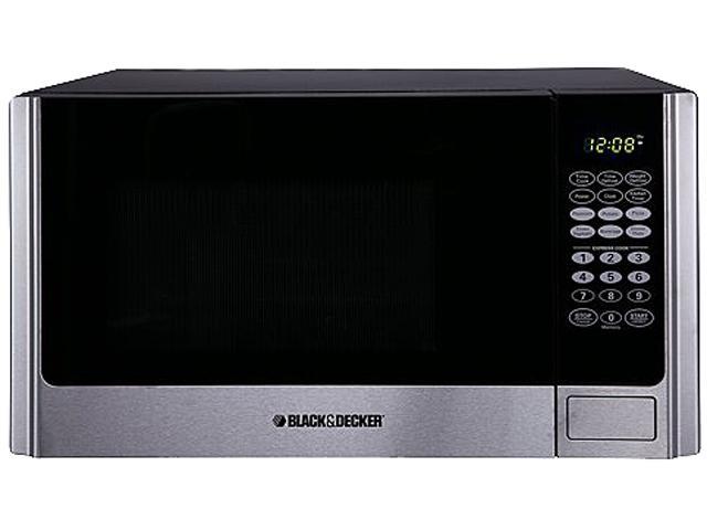 Black & Decker EM925AME-P1 0.9 cu.ft. 900W Microwave Oven, Stainless