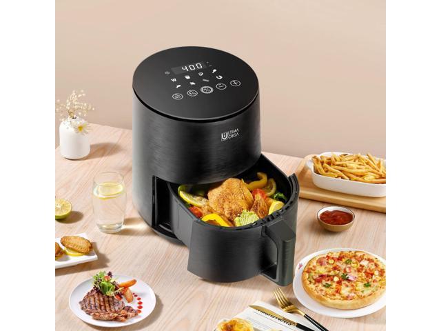 PHKOK Air Fryer, 7 Quarts Airfryer 14-in-1 with 2-24 HRS Appointment  Function, 1700W 360°Large Air Fryer with Upwards LED Digital Touchscreen,  Nonstick Air frier Cooker, Recipes Included 