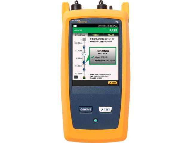 Fluke Networks OptiFiber Pro Quad OTDR with Inspection Kit and 1 Year of Gold Support Coverage