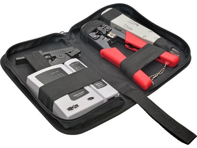 Tripp Lite T016-004-K 4-Piece Network Installer Tool Kit with Carrying Case