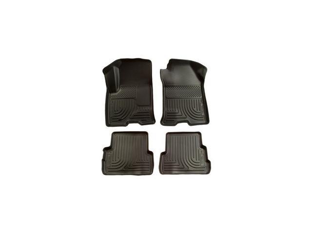 Black 19421 Husky Liners Weatherbeater Series Universal Fit Third Seat Floor Liner