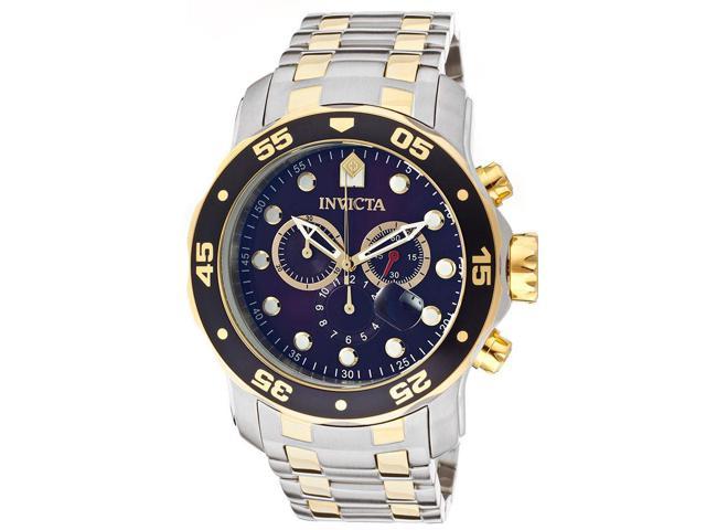 Invicta  Pro Diver 0077  Stainless Steel Chronograph  Watch