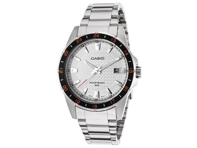 casio men's white watch