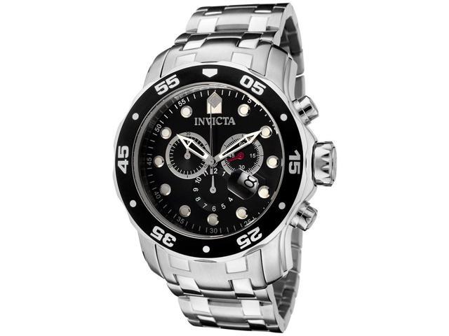 Invicta  Pro Diver 0069  Stainless Steel Chronograph  Watch