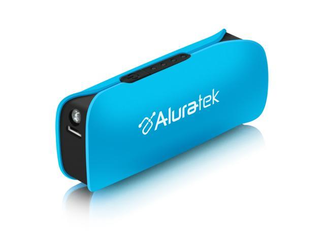 Aluratek Portable Battery Charger - Blue