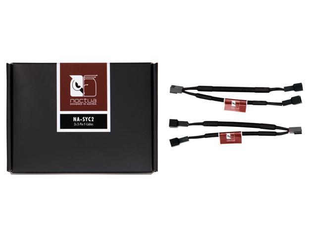 fodbold majs Mappe Noctua NA-SYC2, 3 Pin Y-Cables for PC Fans (Black) - Newegg.com