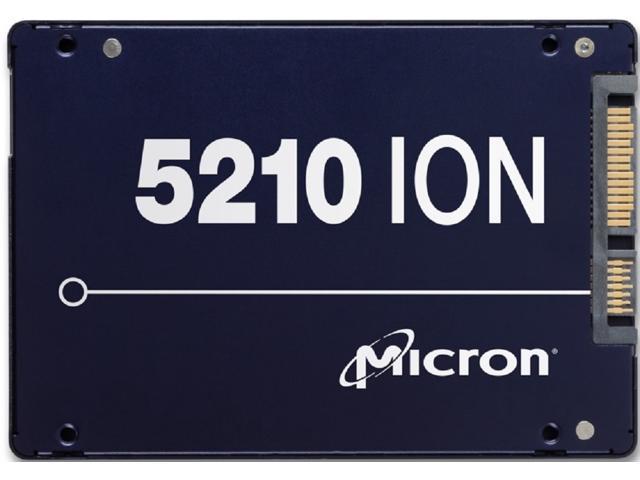 Micron 5210 ION 7.68TB SATA 6Gb/s 2.5" Enterprise SSD — MTFDDAK7T6QDE